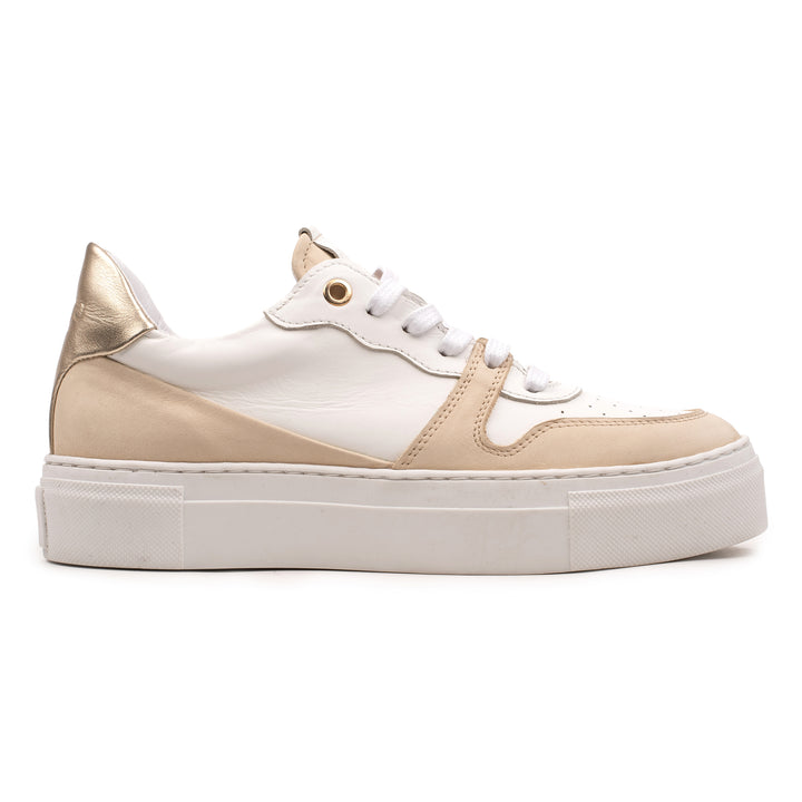 OMNIO Sneaker Alb/Bej/Auriu | Cayenne Classic White/Beige/Gold - s