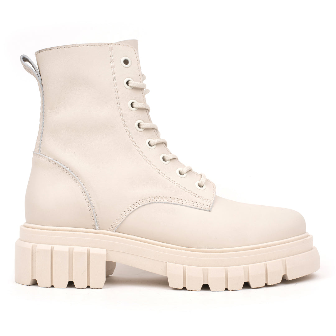 OMNIO Ghete Albe | Loreta Ankle Boot Ice Leather - s