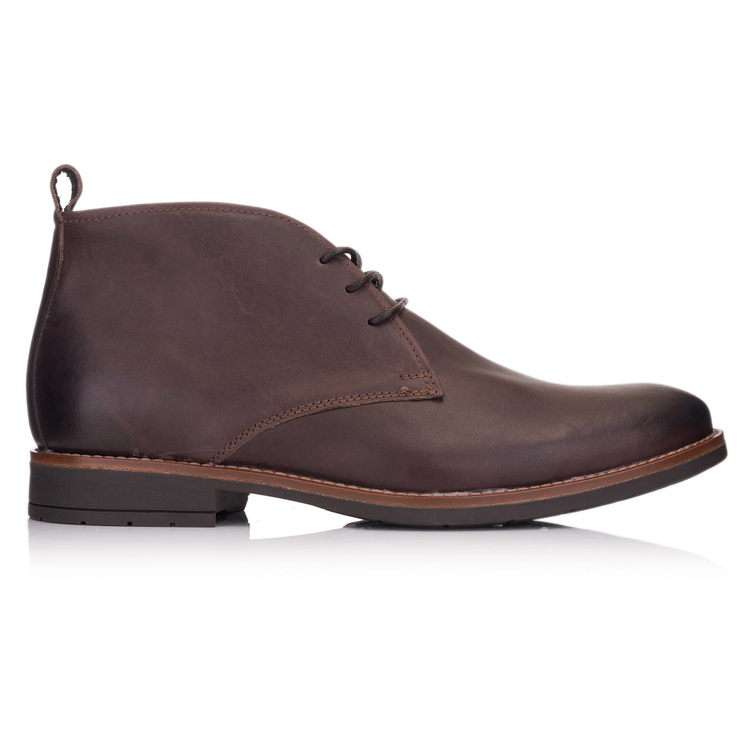 OMNIO Ghete Maro | Batavia Chukka 2 Dk.Brown Leather Waxy-S