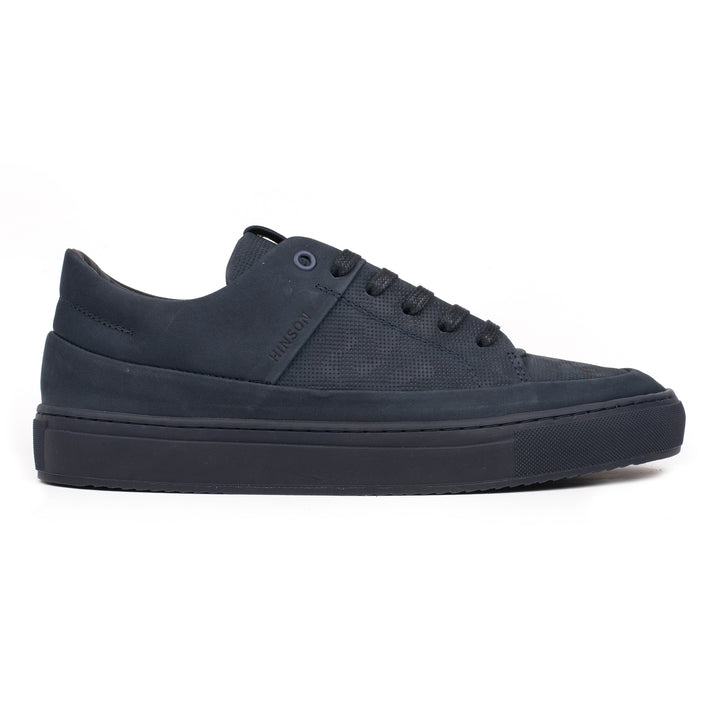 HINSON Sneaker Bleumarin | Sorren P3 Low MS Dk.Blue Geo Camo Embossed - s