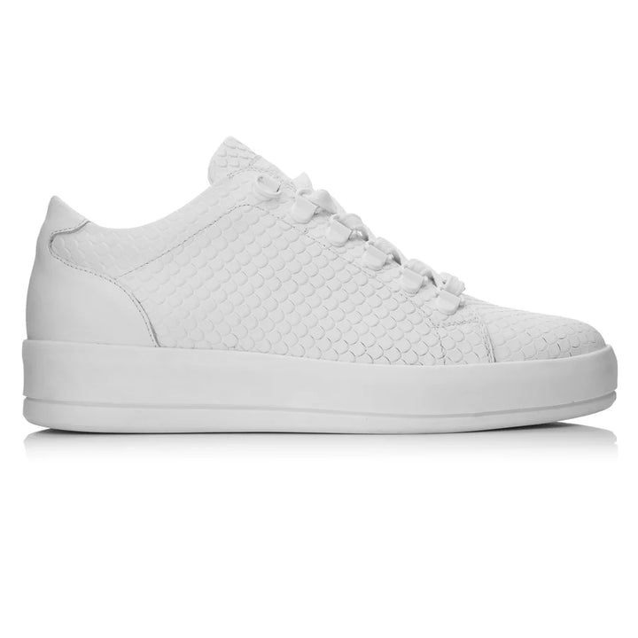JENNER MONO SNEAKER LOW White Leather