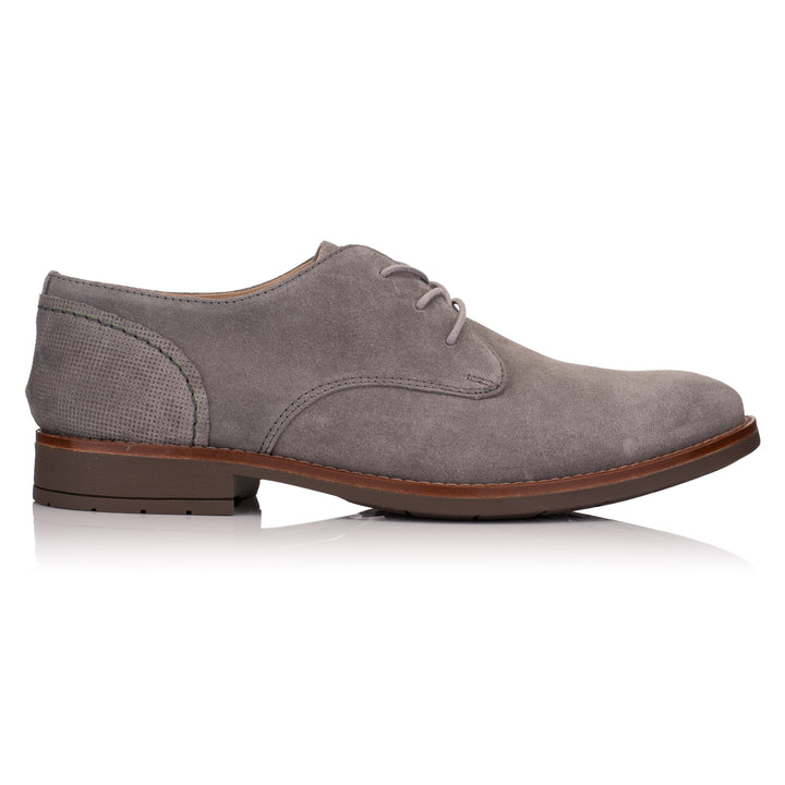 OMNIO Pantofi Gri | Batavia Gibson Grey Leather Suede-S