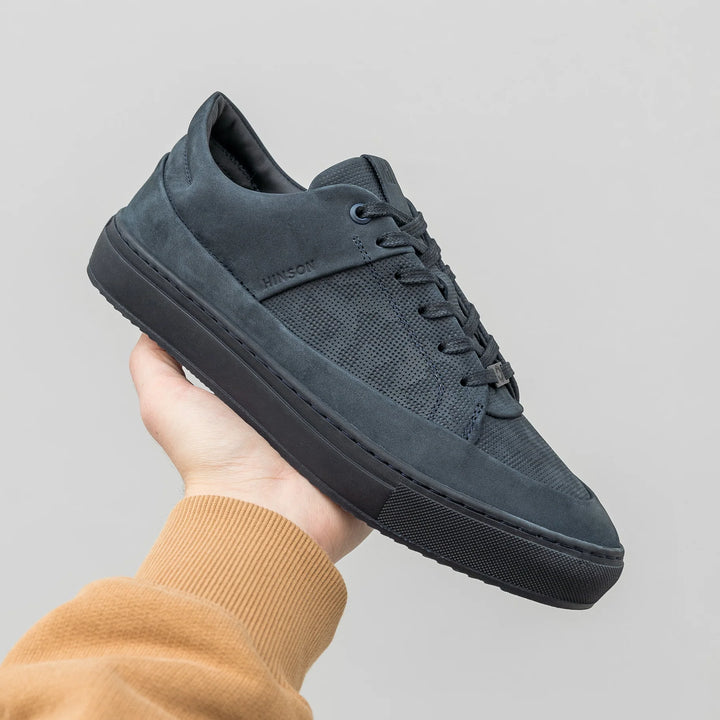 SORREN P3 LOW MS Dk Blue Geo Camo Embossed